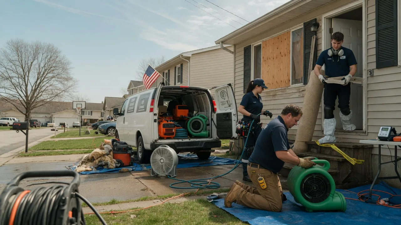Water Damage Restoration in Kesley, IA near me